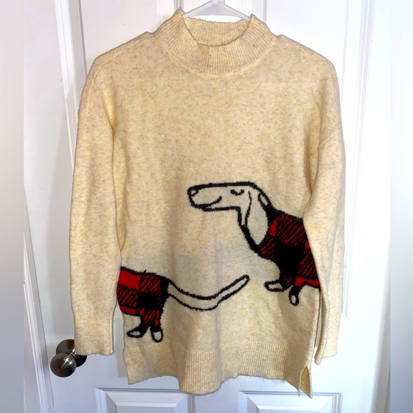 Loft Weiner Dog Sweater - Size PM - Picture 4 of 10